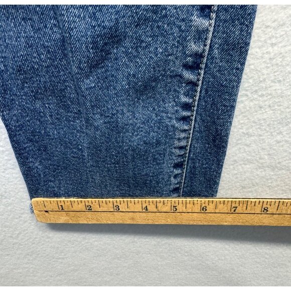 Cotton On 91 Womens Mid-Rise Blue Denim Jeans Size 2 Distressed Hem Casual - Picture 8 of 10